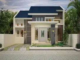 Rumah Minimalis Modern Dengan spek Bata Merah diBuahbatu Bandung