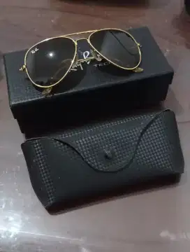 KACAMATA RAY BAN AVIATOR LENSA COKLAT