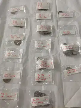 Dijual uang RI koin lama (hrg nego)