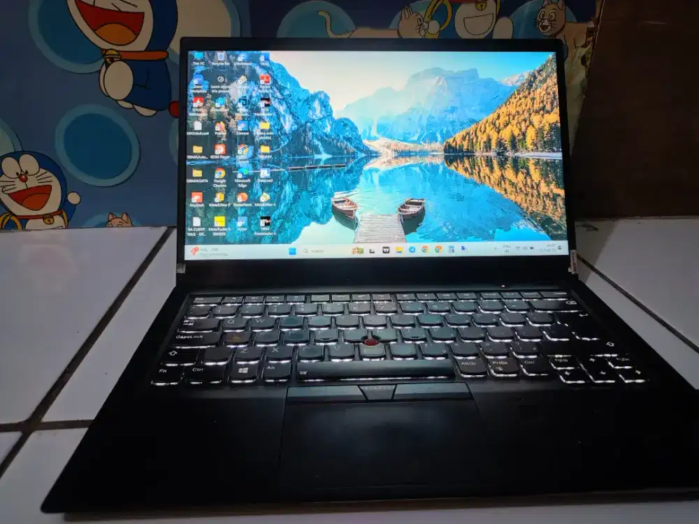 Laptop lenovo x1 carbon RAM 8GB core i5 batre awet