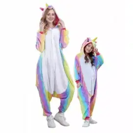 Kostum Baju Unicorn Rainbow Piyama Kuda Ponny Little Pony