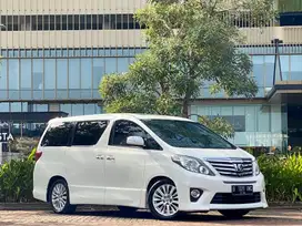 TOYOTA ALPHARD SC PREMIUM SOUND 2.4 AT 2012 KM LOW GOOD CONDITION