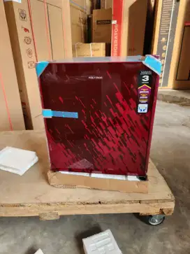 Kulkas lemari pendingin minibar portable Polytron PRH 51