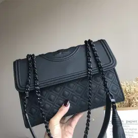 TB 39928 Size 27CM Listrik Bordir Belah Ketupat Besar Wanita Tas