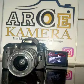 Kamera DSLR Semi Profesional Canon 60D Layar Flip