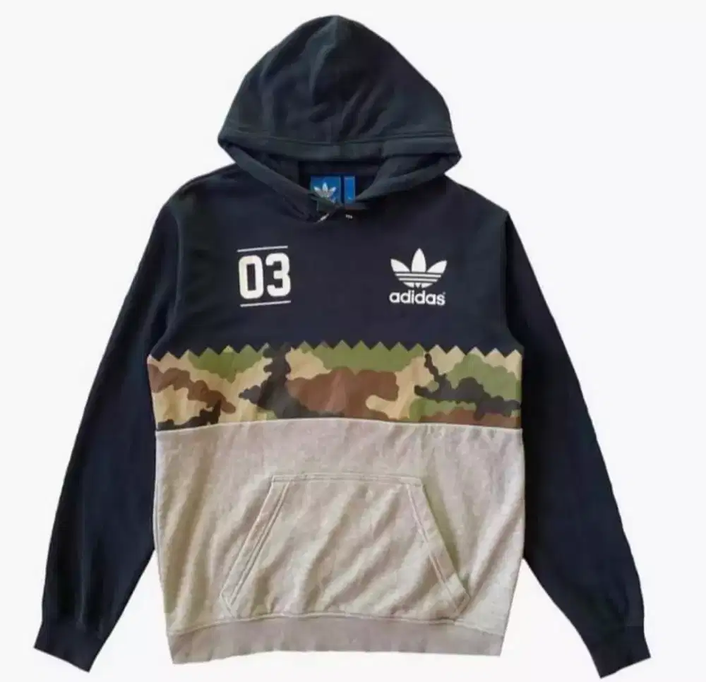 Hoodie adidas trefoil camo