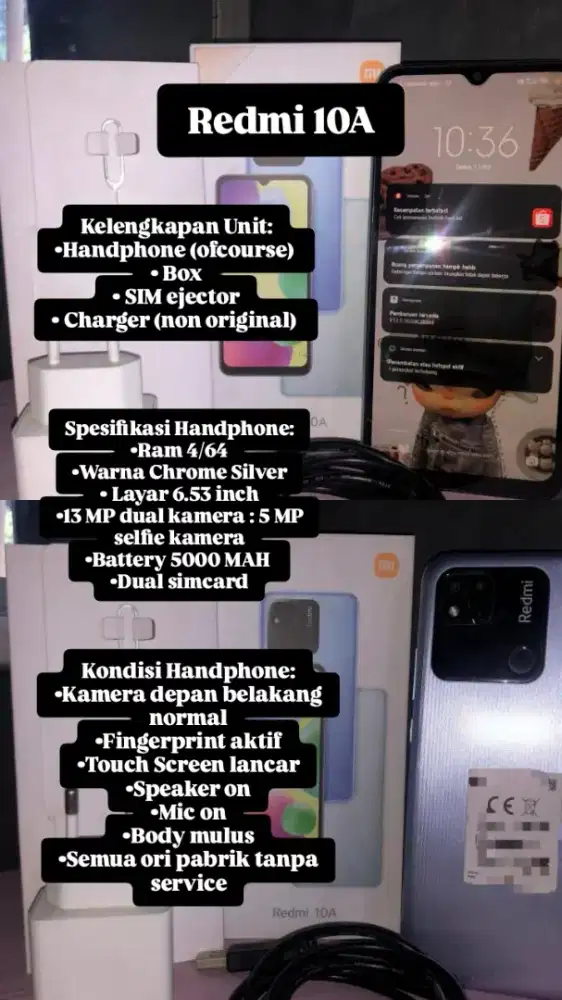 Jual cepat, semoga laku hari ini