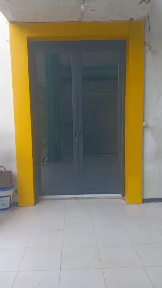 Plafon partisi kanopi alumunium Lis gypsum