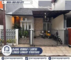 DIJUAL RUMAH SIAP HUNI 1 LANTAI DI NUSA LOKA BSD -MDB26