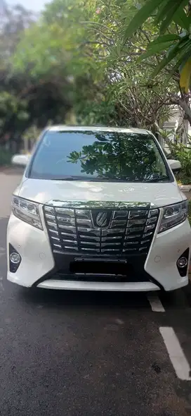 TOYOTA ALPHARD 2.5 G AT PUTIH METALIK