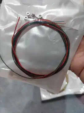 Senar gitar pelangi 1 sett