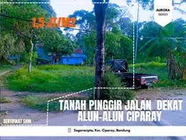 300 Juta-an Tanah Strategis Bandung Area Ciparay Lokasi Pinggir Jalan