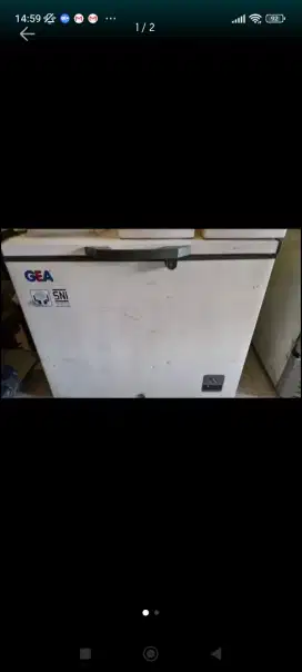 Dijual freezer Gea