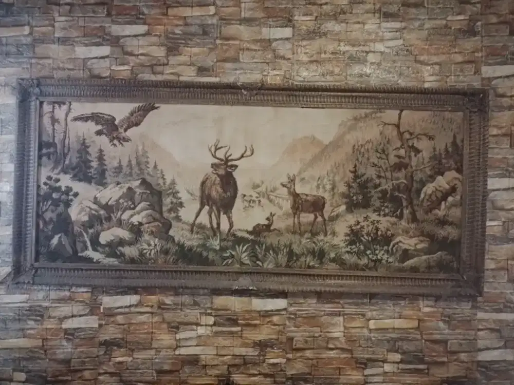 Lukisan STRIMIN KIDANG  Kuno &antik