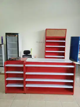 Meja kasir & Rak Roko