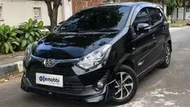 TDP 6,JT Toyota Agya 1.2 G TRD Sportivo Bensin-MT Hitam 2020