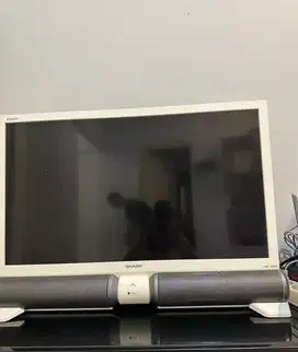 LED sharp with speaker bass super