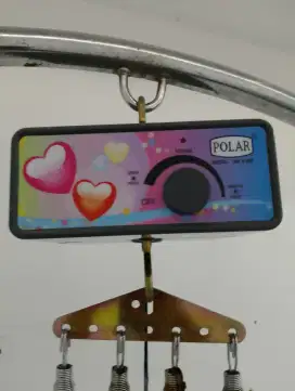 Ayun listrik lengkap tiang besi
