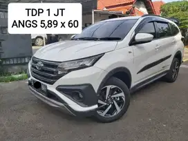 TDP 1 Juta Toyota Rush 1.5 TRD Sportivo AT 2020 Putih