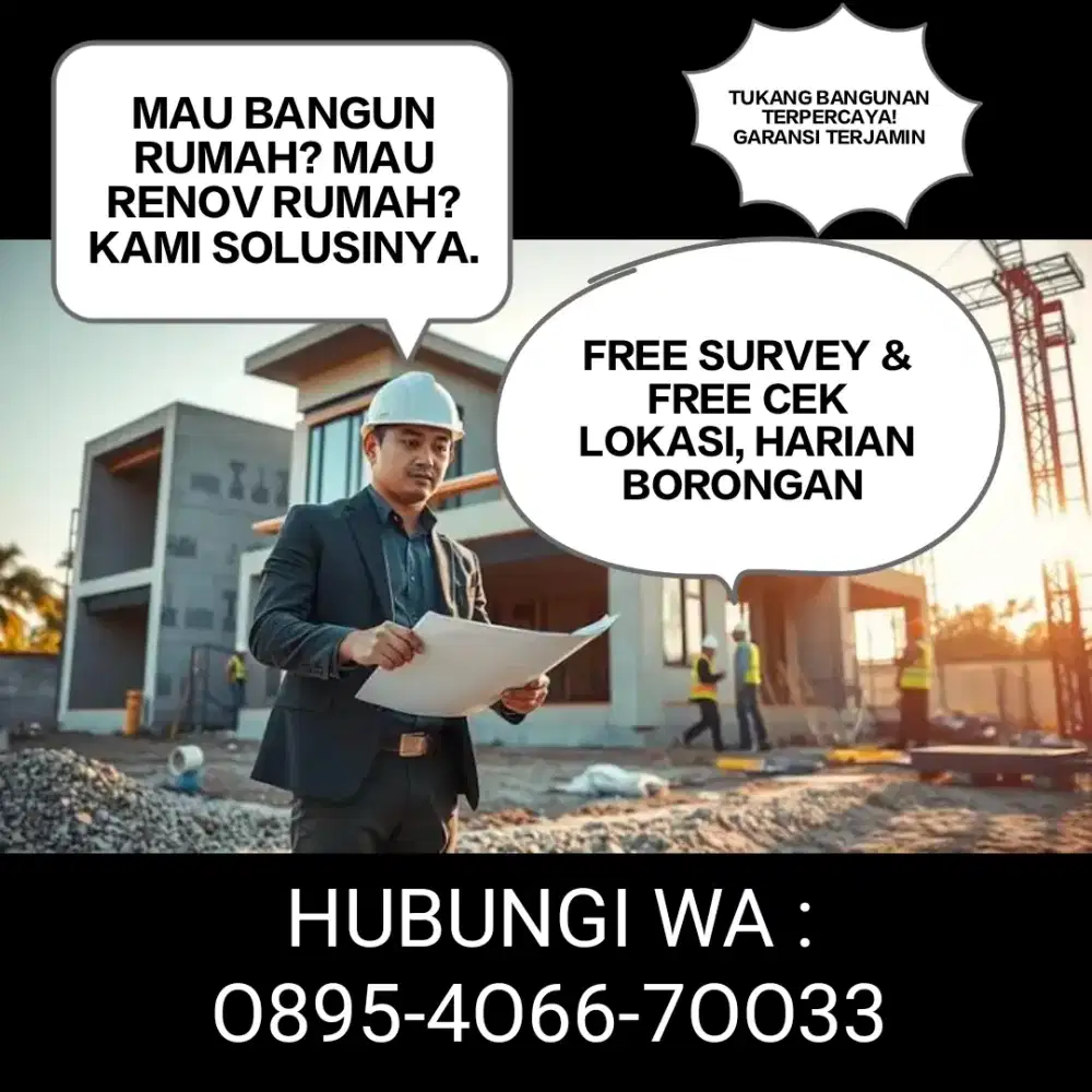 Jasa Tukang dan Kuli Bangunan Kota Bandung