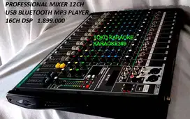 PROFESSIONAL MIXER  12CH HRG 1.899.000 Support BLUETOOTH + USB mp3