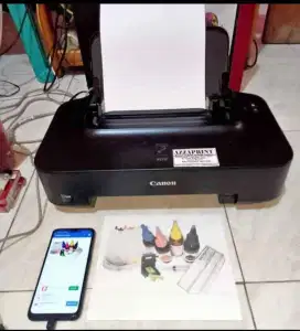 Printer Canon Ip2770 ORI Print color bisa dari androit lewat USB otg
