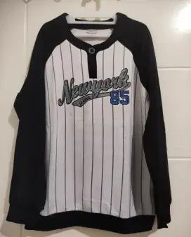 Kaos lengan panjang anak cowo salur New York