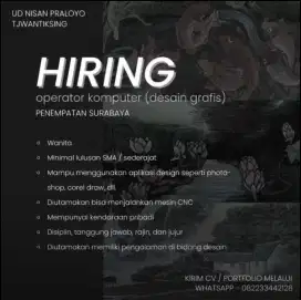Lowongan design grafis