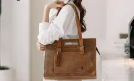 Dijual tas kulit asli merk Alona Althea