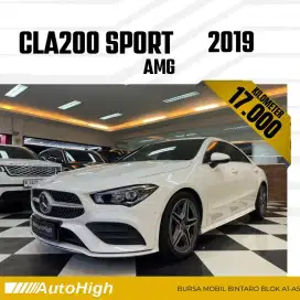DP10% [Km17.000] CLA200 AMG 2019 White / CLA 200 Reg 2020 #AUTOHIGH