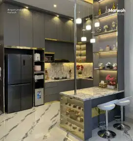 KITCHEN SET MINIMALIS MODERN TERBARU DAN TERMURAH