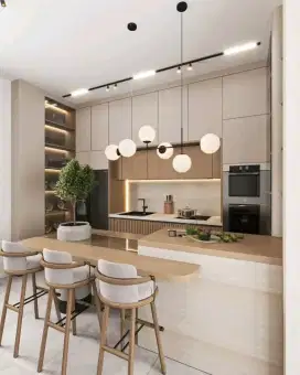 KITCHEN SET MINIMALIS MODERN TERBARU DAN TERMURAH
