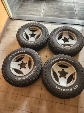 Velg taft rocky hiline feroza katana jimny escudo sidekick vitara