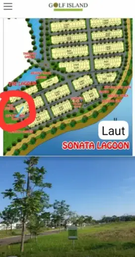 Dijual Tanah Golf Island