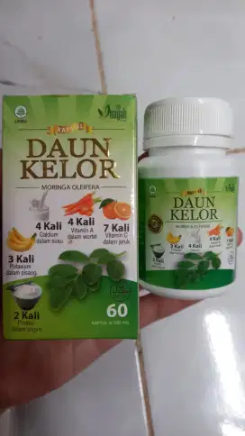 Kapsul daun Kelor 60 kapsul