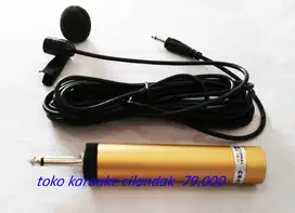 mic kabel clip on