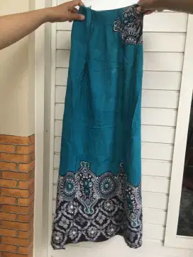 Rok corak bali hijau