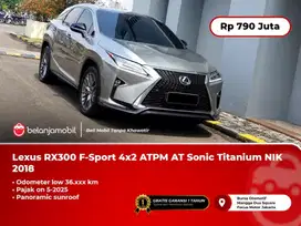 [ KM 36RB ] Lexus RX 300 RX300 F-Sport AT Sonic Titanium 2018/2019