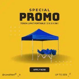 TENDA LIPAT MATIC PORTABLE MURAH BANDUNG