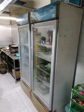 Kulkas chiller bekas gassio harga 2unit langsung