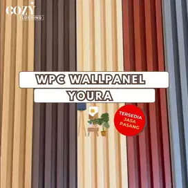 WPC Wallpanel Youra motif kayu | Panel dinding kamar aesthetic