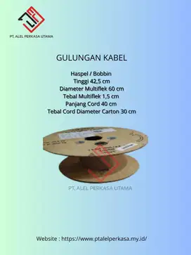 GULUNGAN KABEL KAYU BERKUALITAS