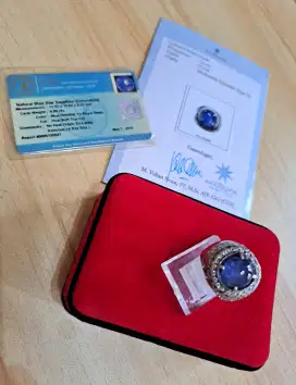 Natural star sapphire
