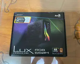 PSU Aerocool Lux modular 650m RGB baru