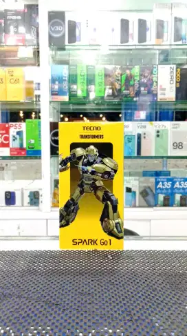 BARU...TECHNO SPARK Go1 RAM 4+4/64 SEGEL/GARANSI RESMI.