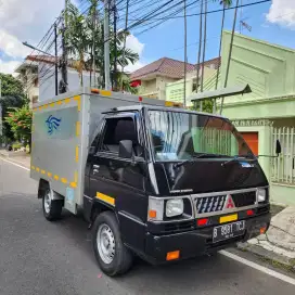 KM 46 RB Record Spt Baru. Mitsubishi L300 Box Alm Akhir 2016 Hitam