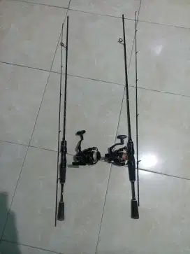 Pancing Kaizen 2set rod+reel