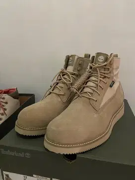 TIMBERLAND 6 in premium vibram waterproof mid boot medium beige suede