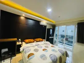 Disewa murah apartemen gateway pasteur tahunan/bulanan studio furnish