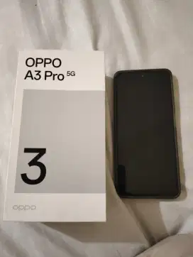 Oppo A3 Pro 5G lengkap dengan nota pembelian